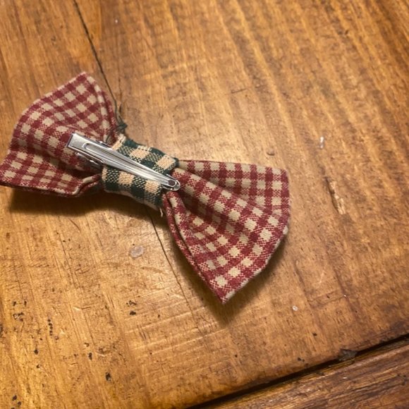 Kid's Christmas Bowtie/Hairbow - Picture 3 of 3